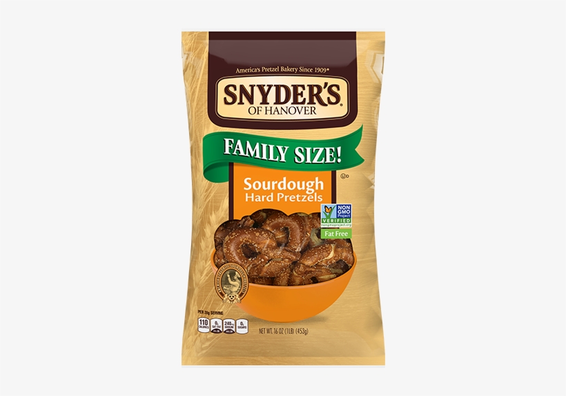 Rolled And Twisted, Then Slow-baked To Seal In The - Snyders Of Hanover, transparent png