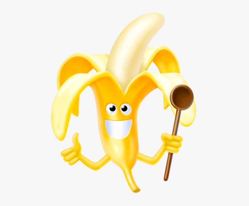 Banana Cartoon, transparent png