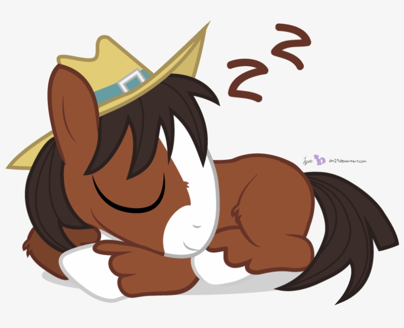 Sleepy Trouble Horse By Dm29 On Deviantart - Sleeping Horse Cartoon, transparent png