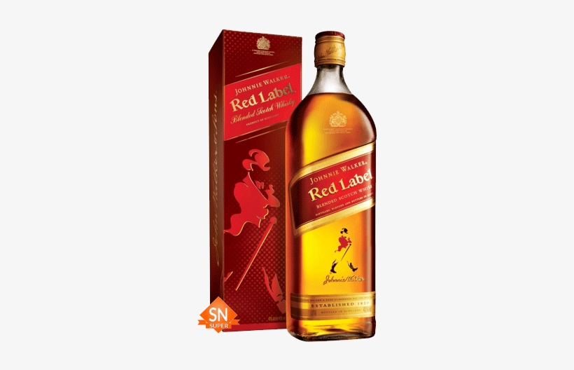 Johnnie Walker Red Label 1.5, transparent png