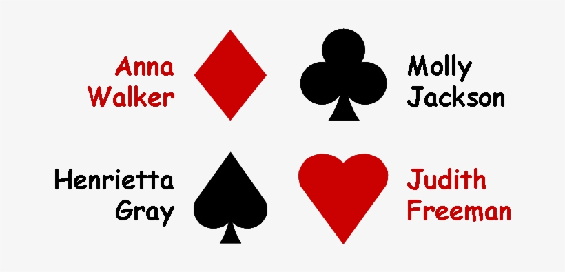 Card Girl Symbols - .club, transparent png