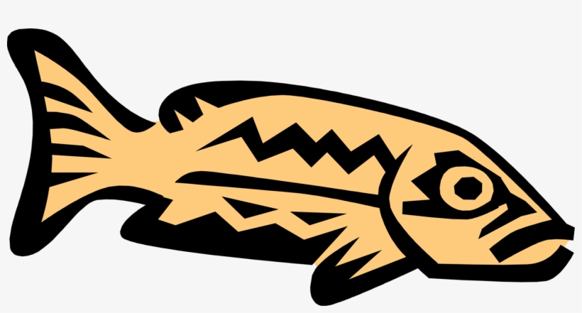 Vector Illustration Of Swimming Fish Symbol - 7 Mares, transparent png