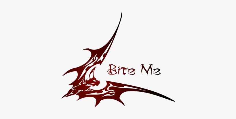 Bite Me - Vampire Bat - Tribal Bat, transparent png