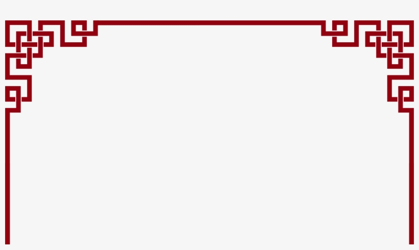 Classic Chinese Beauty - Красная Рамка Пнг, transparent png