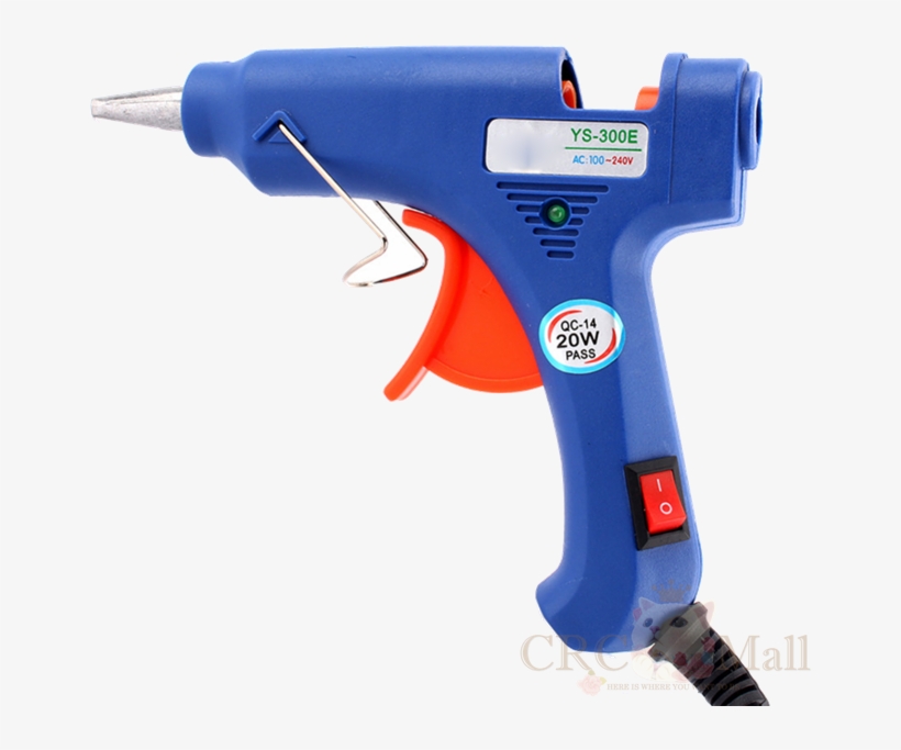 1 X Mini Hot Glue Gun With 30 Pcs Melt Glue Sticks - Ollgen Mini Hot Melt Adhesive Glue Gun Seful To Make, transparent png