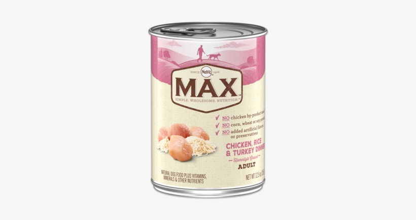 Chicken, Rice & Turkey Dinner For Adult Dogs - Nutro Max Dog Food, Adult, Chicken, Rice, transparent png