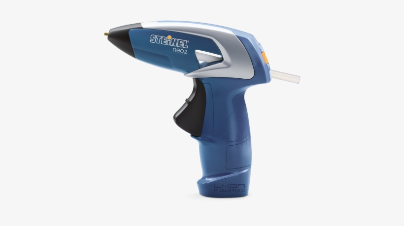 Steinel Neo2 Cordless Hot Glue Gun With 3 - Steinel Neo 2 Cordless Holt-melt Glue Applicator, transparent png