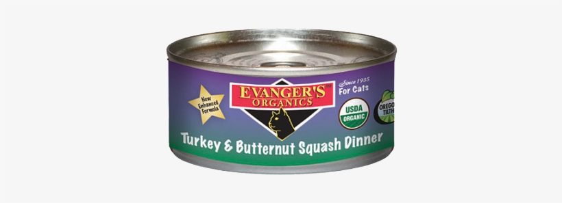 Evanger's Organic Turkey And Butternut Squash Dinner - Evangers Original Turkey & Butternut Squash Cat, transparent png