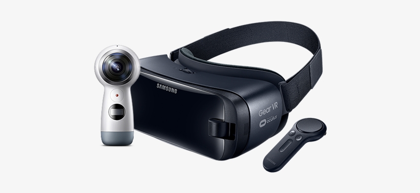 Samsung Gear Vr - Samsung Gear Vr With Controller, transparent png