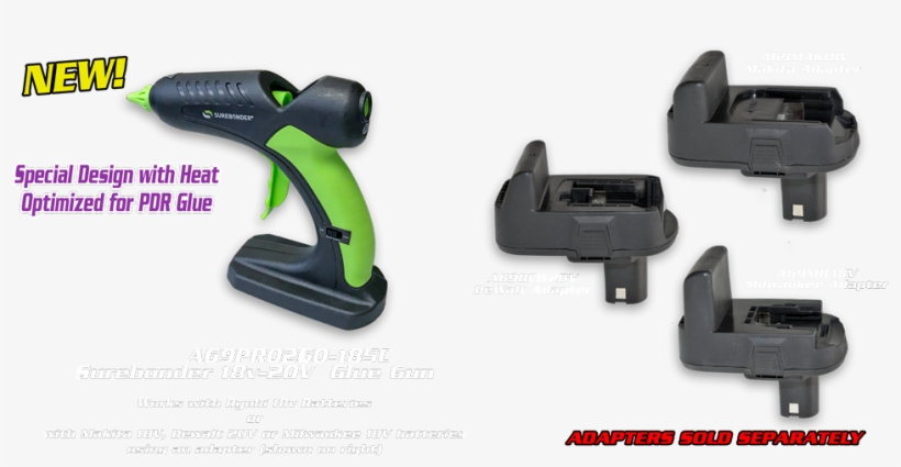 69pro260-185c Surebonder Cordless Glue Gun New And - Impact Driver, transparent png