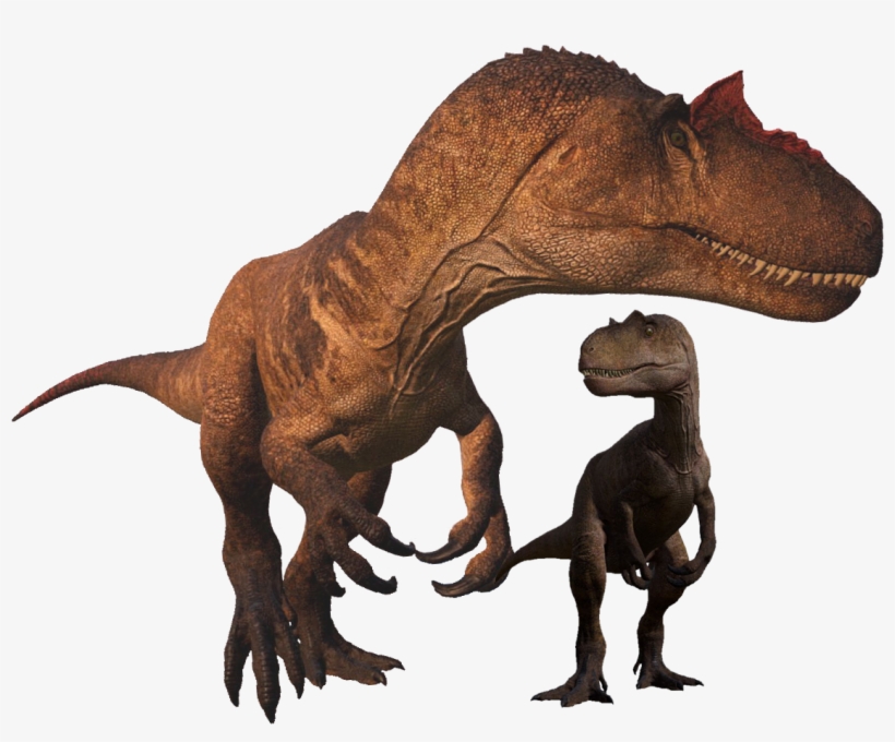 New Allosaurus Model Grow - New Allosaurus The Isle, transparent png