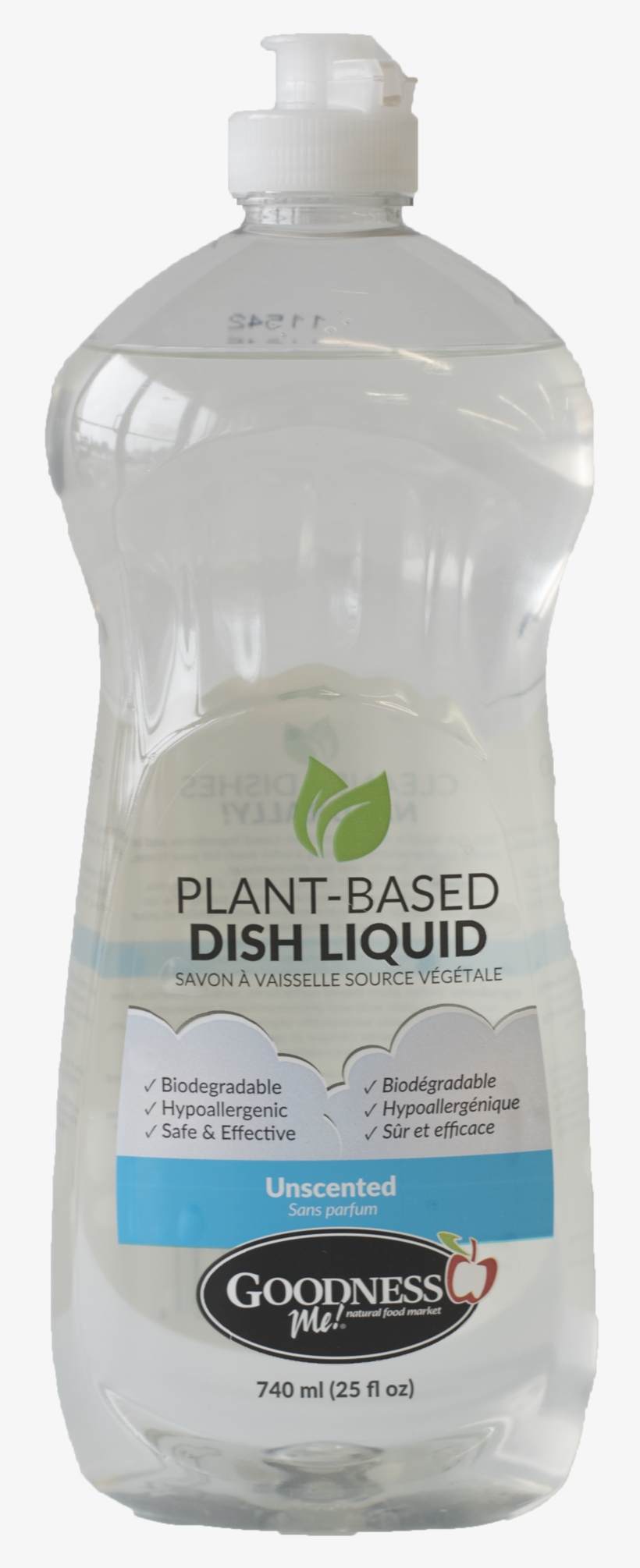Dish Soap Unscented - Goodness Me! Natural Food Market, transparent png