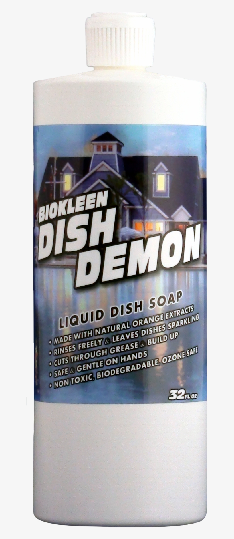Dish Washing Liquid - Biokleen Dish Demon - Dish Washing Soap, transparent png