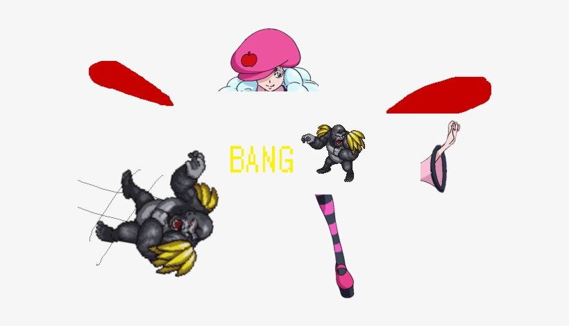 Chimera Gorilla Defeated By Hosshiwa Make It Explode - Portable Network Graphics, transparent png