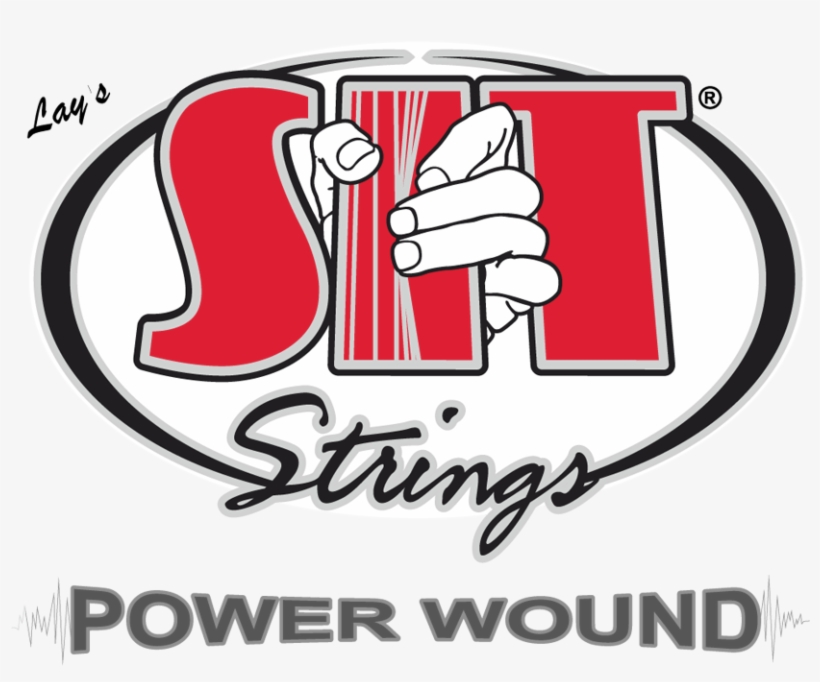 Electric Guitar - Sit Strings S1150 Power Wound Electric Medium Light, transparent png