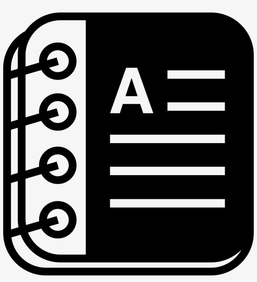 Notebook With Text Lines - Notebook, transparent png