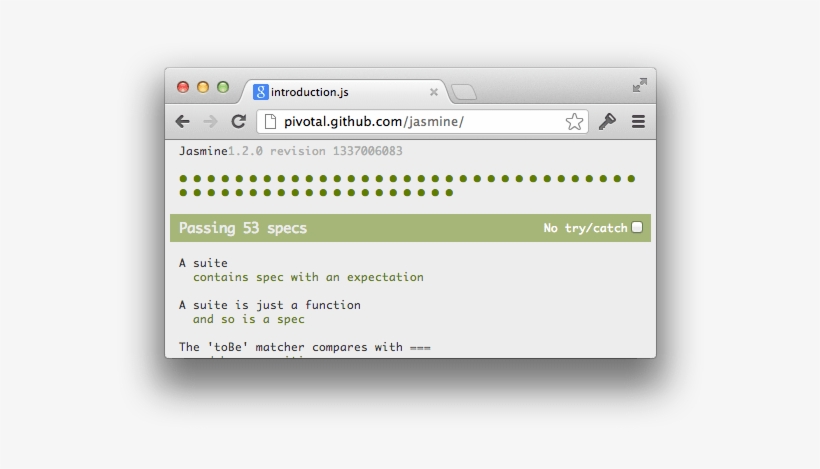 Jasmine Example Spec Output - Notebook, transparent png