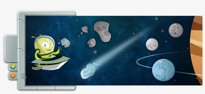 Some Of These Bodies Also Revolve Around The Planets, - Computer Monitor, transparent png