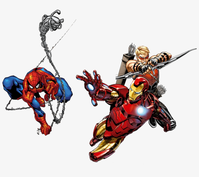 60 Volúmenes De Tapa Dura - Marvel Avengers Assemble Iron Man An Origin Story (hardcover), transparent png