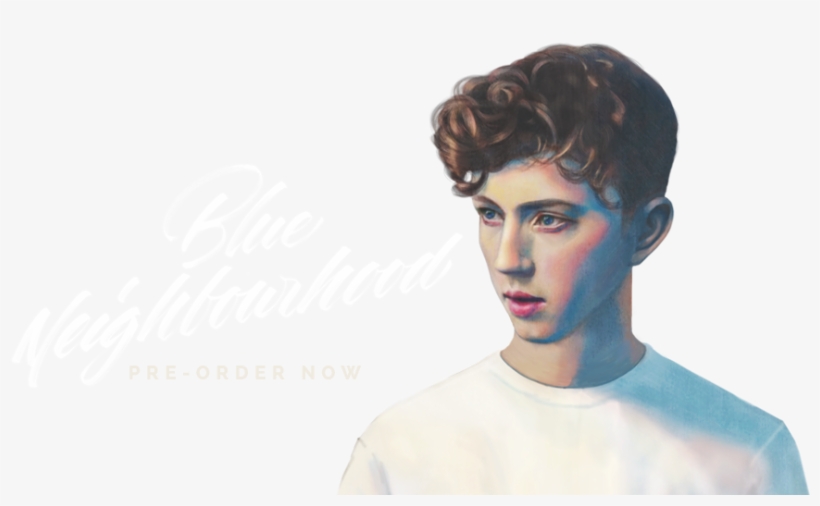 Hdr - Troye Sivan Blue Neighbourhood Vinyl Record, transparent png