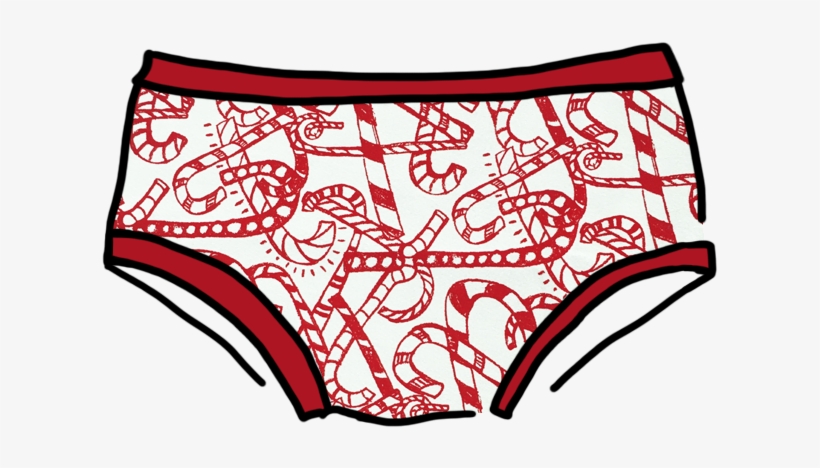 Women's Hipster Candy - Candy Cane, transparent png