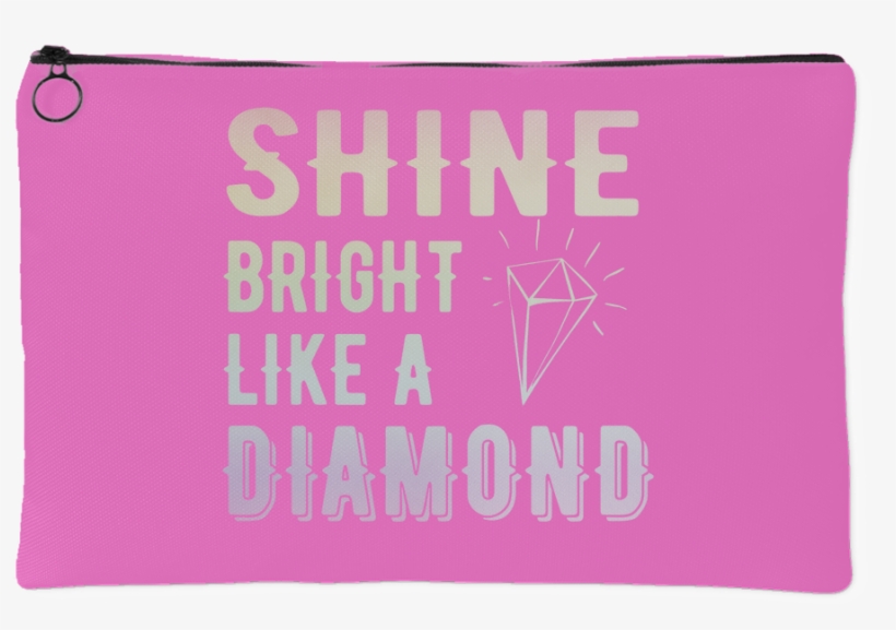 Shine Bright Like A Diamond Accessory Pouch - Placemat, transparent png