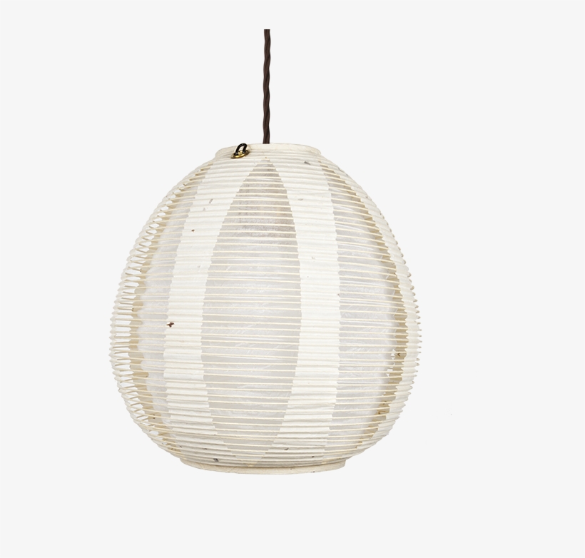 Tamago Skashi Japanese Handmade Paper Lamp Shade White - Paper Lamp Png, transparent png