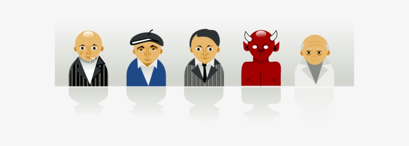How To Set Use Smoker Devil Bald Young Senior Svg Vector - 다양한 성격, transparent png