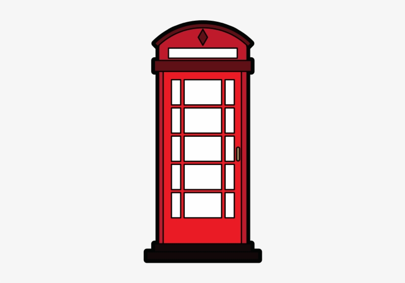 Phone Booth Clipart Transparent - Phone Booth London Clipart, transparent png