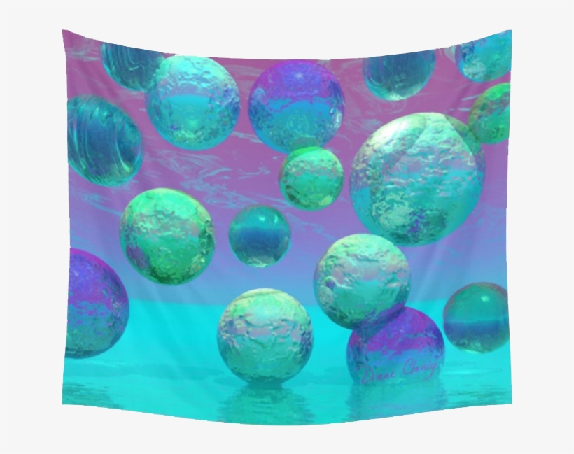 Ocean Dreams, Aqua And Indigo Seascape Universe - Aqua And Violet, transparent png