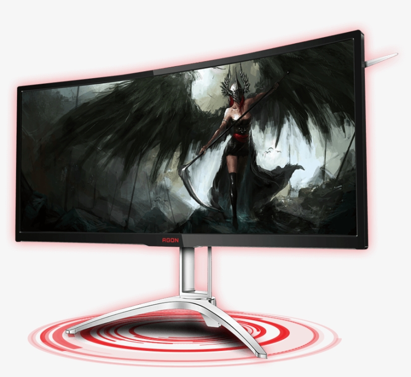 Apart From The Improved Refresh Rate From Its Predecessors, - Aoc Agon Ag352ucg6 Black Edition, transparent png