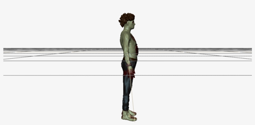 Zombie Image 4 - Standing, transparent png