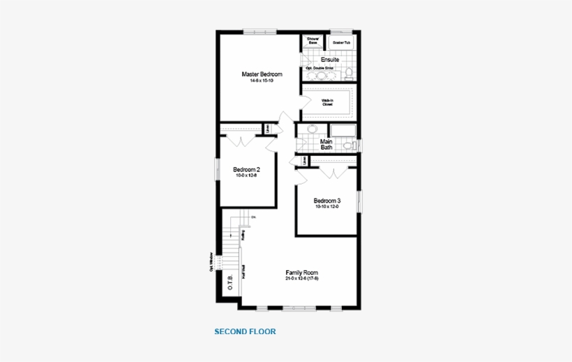 The Sycamore - Floor Plan, transparent png