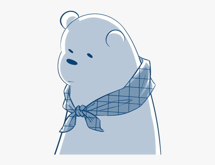 Ice Polar Bear , - Cartoon, transparent png