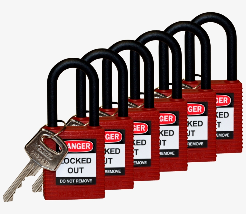 Melcsa Candados Etiquetas Para Candados Brady 0 - Brady Safety Padlocks, transparent png