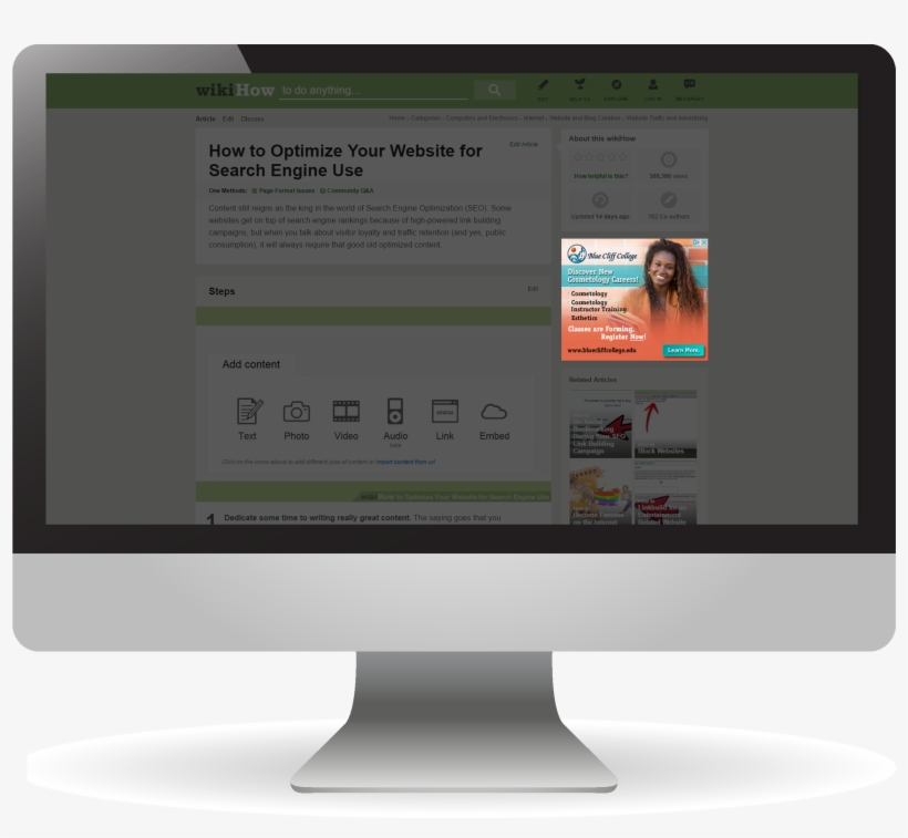 Online Advertisements That Deliver Results - Computer Monitor, transparent png