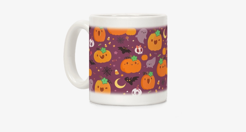Cute 'n Spooky Halloween Coffee Mug - Cute Halloween, transparent png