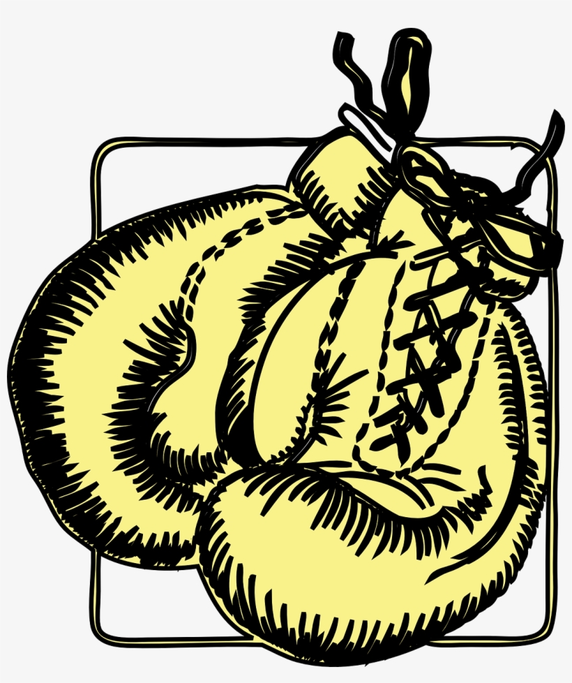 Boxing Gloves Yellow Sport Transparent Image - Integrationsmöglichkeiten Für Das Boxen Im Schweizer, transparent png