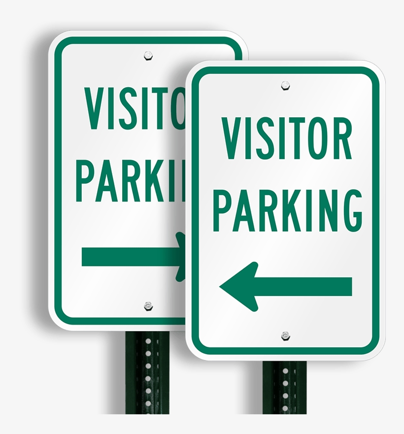 Visitor Parking Sign, transparent png