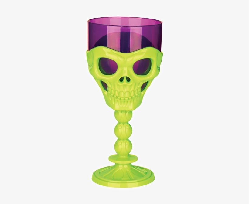 Green Skull Goblet - Seasons Skull Goblet, Bone, transparent png