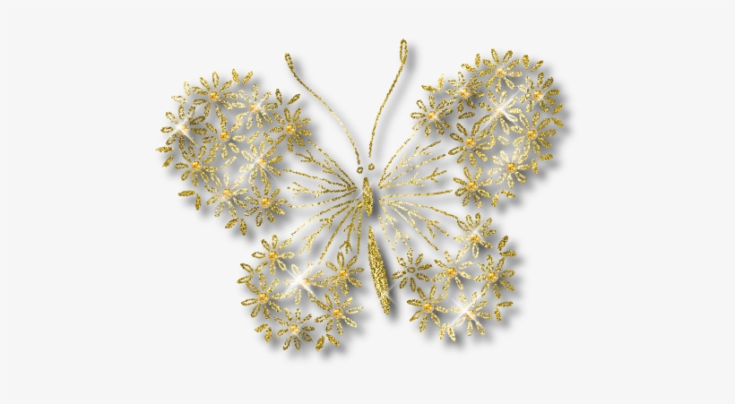 Mariposa En Encaje Y Perlas - Fennel Flower, transparent png