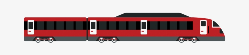 Hand Drawn Cartoon Train Decoration Vector - Portable Network Graphics, transparent png