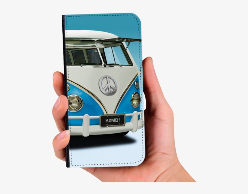 Kombi Van Illustration Pu Leather Wallet For Iphone - قیمت ون فولکس واگن, transparent png