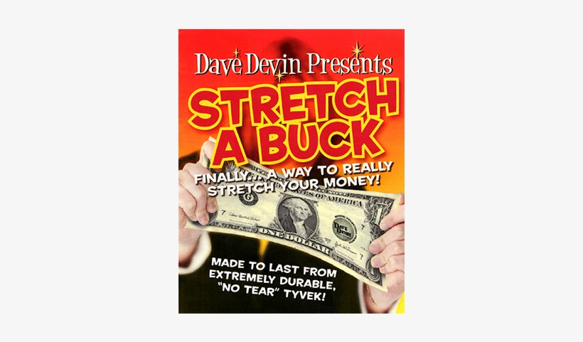 Magic Stretch A Buck Money Trick - Stretch-a-buck By Dave Devin - Trick, transparent png