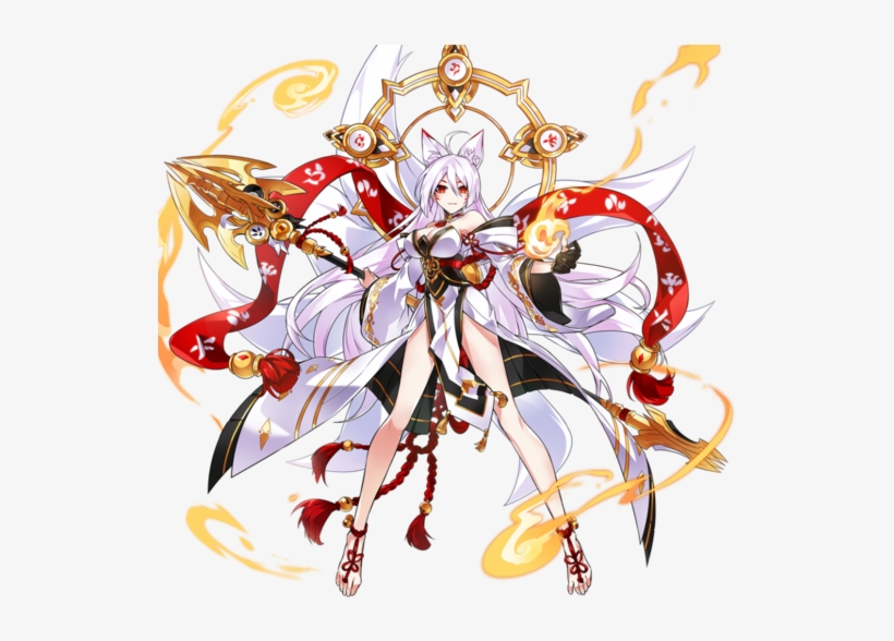 Shakti Celestial Fox Moderight - Elsword Asura, transparent png