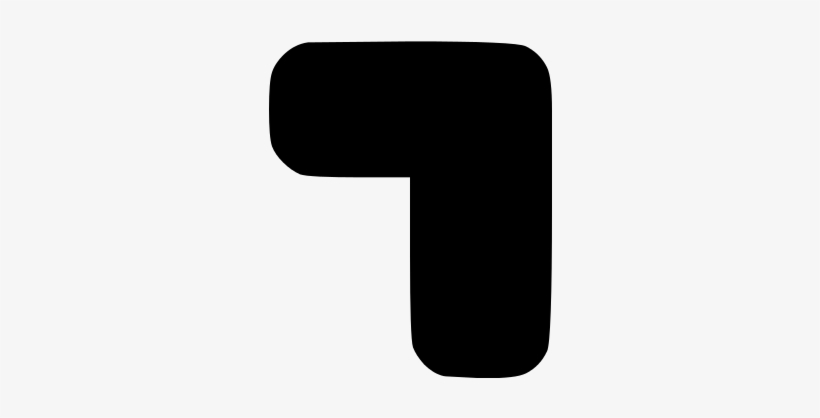 Ocr-a Char Alternate Comma - Wikimedia Commons, transparent png