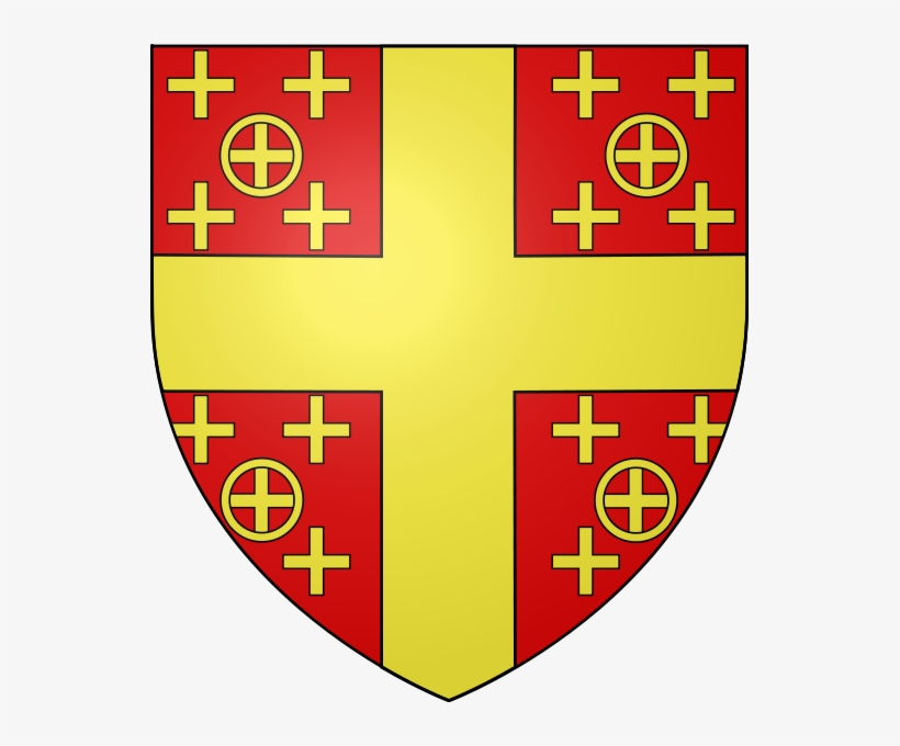 Shield Of The Latin Empire Of Constantinople - Constantinople Shield, transparent png