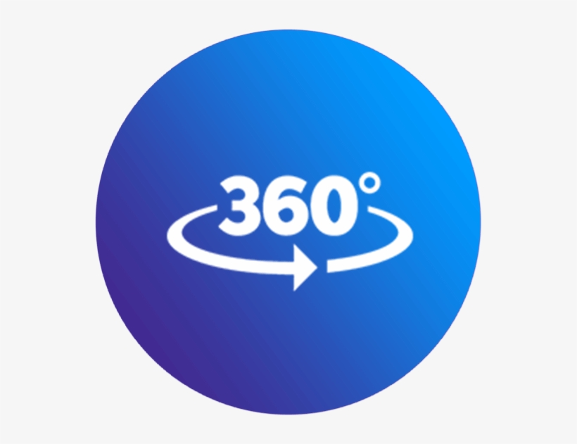 Vr Icon 360graden - 360 Angle Icon, transparent png