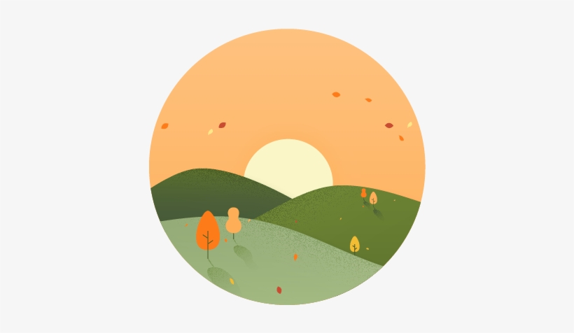 Fall - Circle, transparent png
