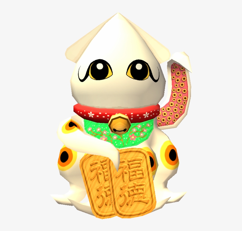 The Golden Lucky Cat Squid Smiles Down Upon You - Jazzpunk, transparent png